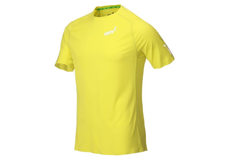 Inov-8 Base Elite 2.0 Short Sleeve Base Layer Herr Gula Rea XDKI46205